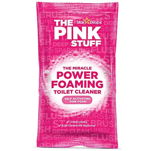 The Pink Stuff 82380 FOAMING TLT CLEANER POWDER 7OZ
