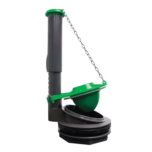 Keeney K835-10 3 In. Flush Valve and Adjustable Flapper with Timing Cone White
