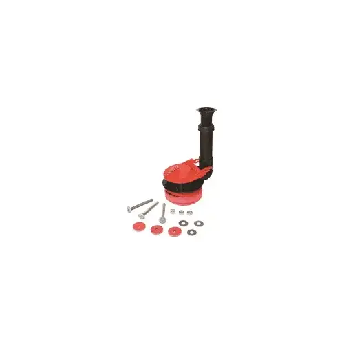Korky 5030BP Tank-to-Bowl Gasket Kit, For: 3 in 2-Piece Toilet Tank, 3 in and 4 in Flush Valve Openings Black