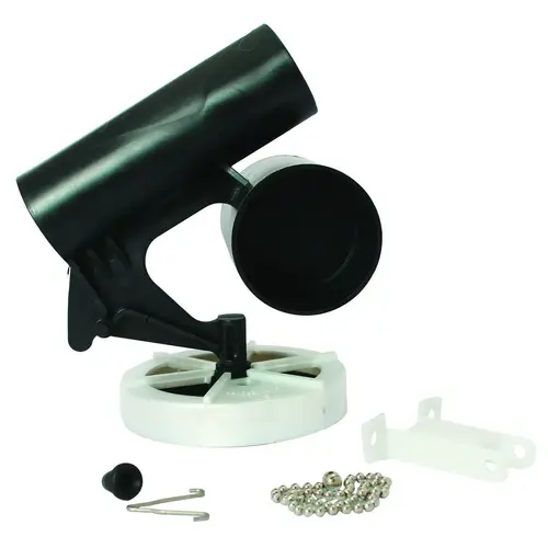 Plumb Pak PP23095 Toilet Flush Valve, Plastic Black