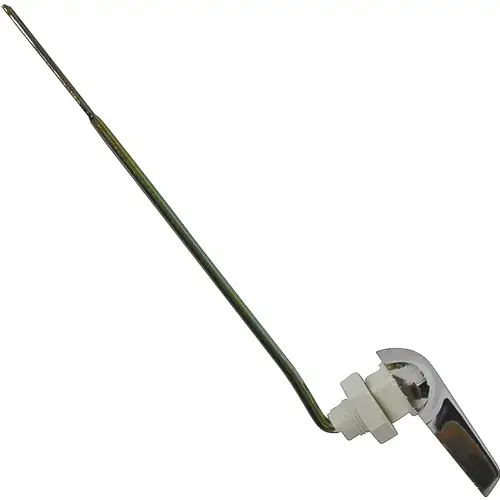 ProSource 24375 Toilet Flush Lever, Front Mounting, 8 in L Flush Arm, Steel/Zinc, Polished Brass/Yellow Zinc