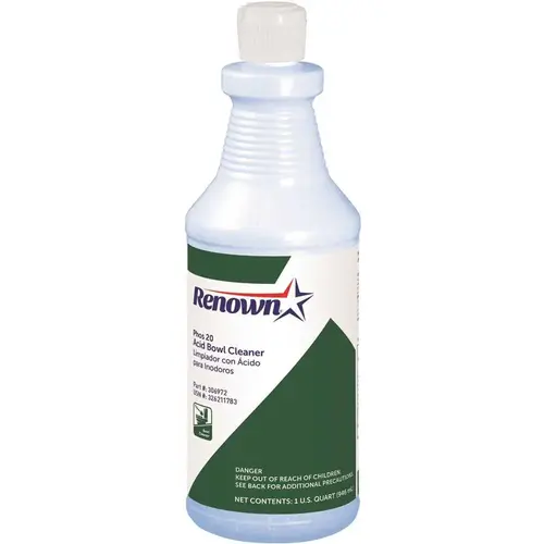 Renown HD1783-12HDSP PHOS20 Acid Bowl Cleaner, 32 oz. - pack of 12