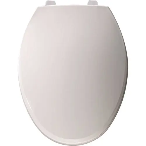 BEMIS 7600T 000 Elongated Closed Front Toilet Seat in White