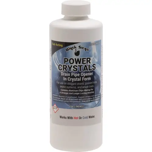 Black Swan Mfg. Co. 09177 Power Crystals Drain Pipe Opener, 2 Lb.