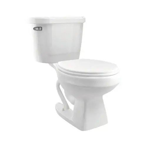 Cato J1001011120 Complete Toilet Jazmin 1.28 gal White Elongated White