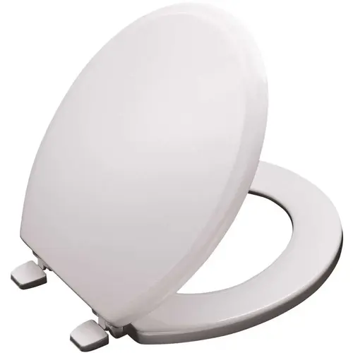Kohler K-4695-0 Ridgewood Round Closed Front Toilet Seat in White