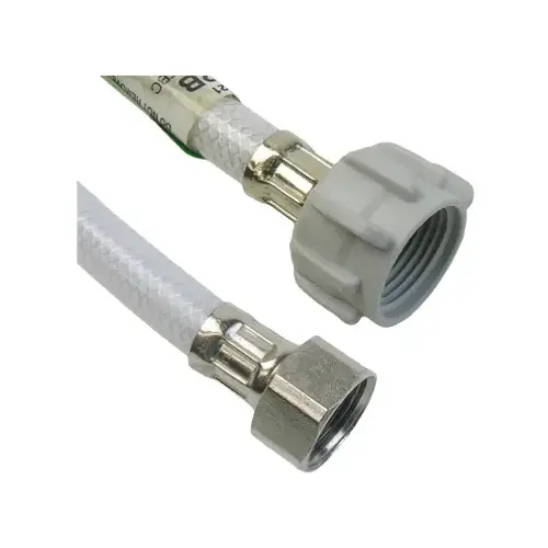 LARSEN SUPPLY CO., INC. 10-2809 Toilet Connector, Flexible Poly, 1/2 Iron Pipe Size x 7/8 Ballcock x 9-In.