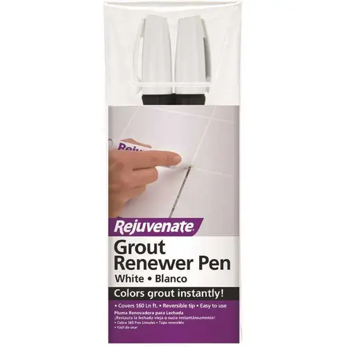 National Brand Alternative 321668585 Rejuvenate White Grout Restorer Market Pens - pack of 12