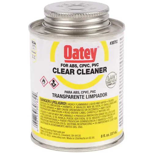 Oatey 307821 8 oz. All-Purpose Pipe and Fitting Cleaner