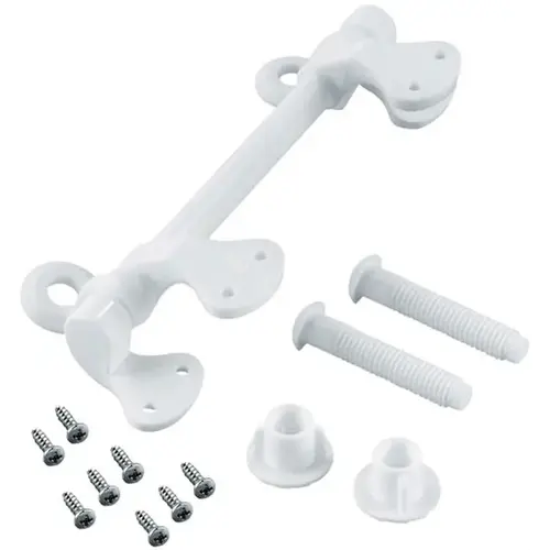 PlumbCraft 7640150T Toilet Seat Hinge White For Mayfair White