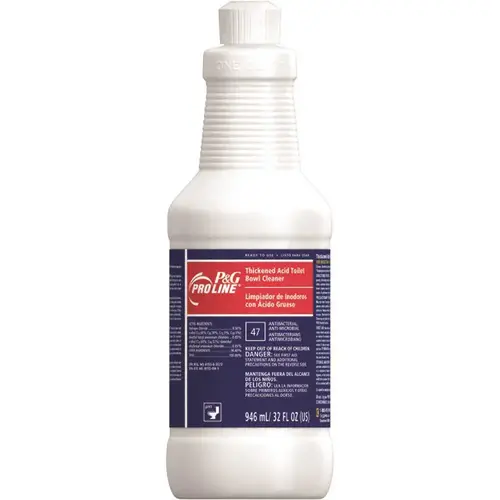 Pro Line 003700002034 32 oz. #47 Thickened Acid Toilet Bowl Cleaner Blue