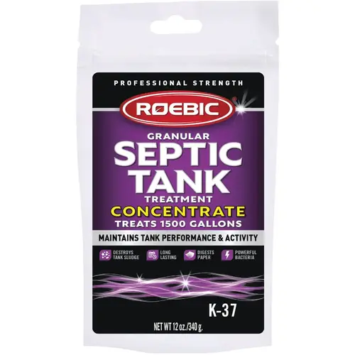 Roebic K37BAG K-37 12 Oz. Granular Septic Tank Treatment
