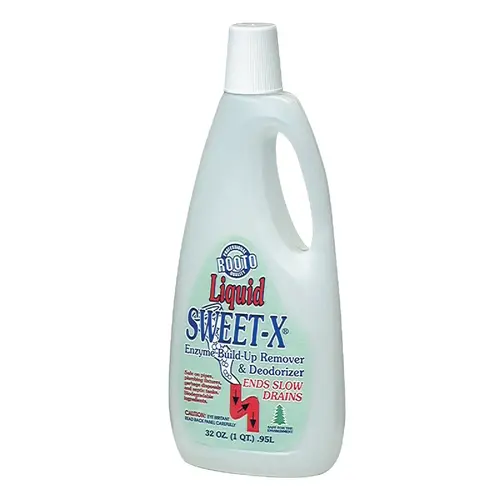 Rooto 1061 32 Oz. Liquid Sweet-X Enzyme Build-Up Remover & Deodorizer