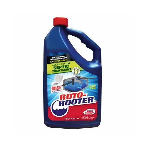 Roto-Rooter 351272 Septic Treatment, Liquid, Characteristic, 64 oz