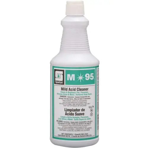 SPARTAN CHEMICAL COMPANY 711503 M*95 1 Quart Pine Scent Restroom Cleaner Green - pack of 12