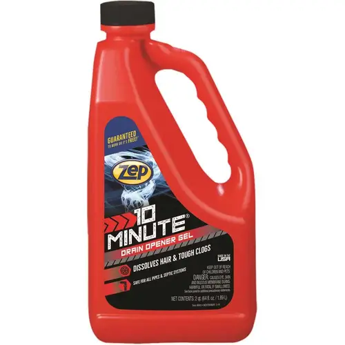 Zep, Inc. ZHCR64NG6 64 oz. 10 Minute Hair Clog Remover Gel - pack of 6