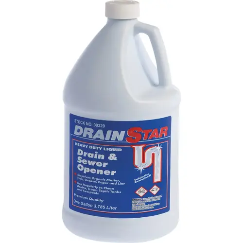 Black Swan Mfg. Co. 09320 Drainstar Heavy-Duty Liquid Drain Opener, 1 Gal.
