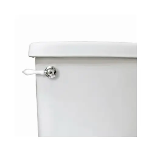 Danco 12062 Toilet Handle, Universal Fit, Chrome with White Handle