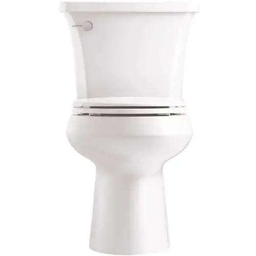 Kohler K-78253-0 Highline Arc The Complete Solution 1.28 GPF Single Flush Round-Front Toilet in White (Slow-Close Seat Included)