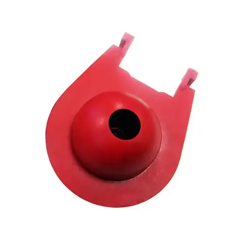 Korky 3030BP Toilet Flapper, Specifications: 3 in Valve Open, Rubber, Red