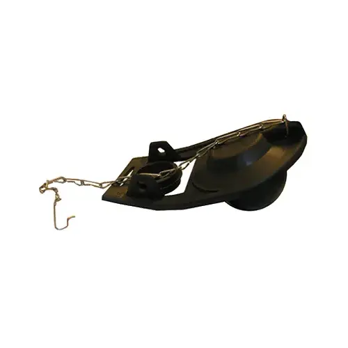 LARSEN SUPPLY CO., INC. 04-1595 Fit-All Toilet Flapper With Chain