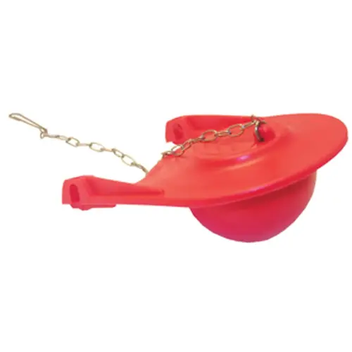 Lasco 04-1539 Kohler Class 5, 3 In. Red Rubber Toilet Flapper with Chain