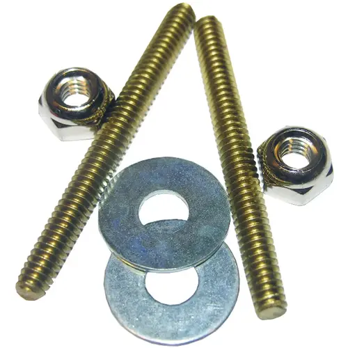 Lasco 04-3635 Brass Portland Style Headless Toilet Bolts