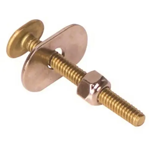 Proplus 801009 1/4 in. x 2-1/4 in. Brass Toilet Bolt