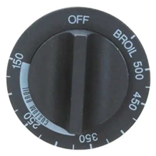 Exact Replacement Parts 3149987 Thermostat Knob, Whirlpool Range, Black for Whirlpool