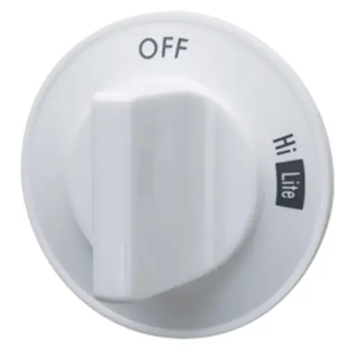 Exact Replacement Parts 74002497 (NLA WHEN GONE) KNOB, BURNER for Whirlpool