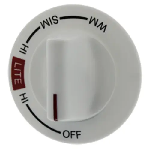 Exact Replacement Parts 7733P043-60 KNOB, BURNER (NLA WHEN GONE) for Whirlpool