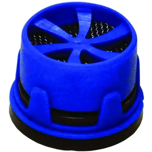 Danco 10495 Faucet Aerator Insert, 15/16 or 55/64 in, Plastic, 1.5 gpm Blue