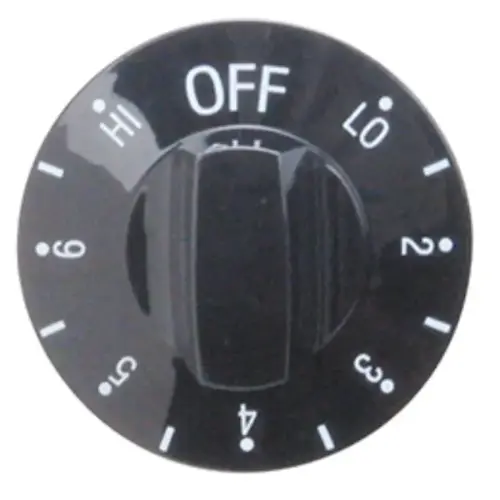 Exact Replacement Parts 1845D40 KNOB, INFINITE for Brown Stove