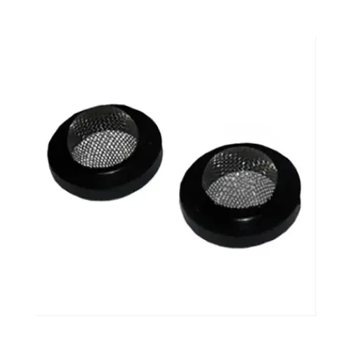 LARSEN SUPPLY CO., INC. 02-1381 2-Pc. Screened Filter Gasket For Hose Thread Connection, 3/4 In.