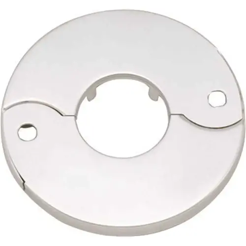 Proplus 18101 1/2 in. Floor and Ceiling Plate, Copper Tube Chrome