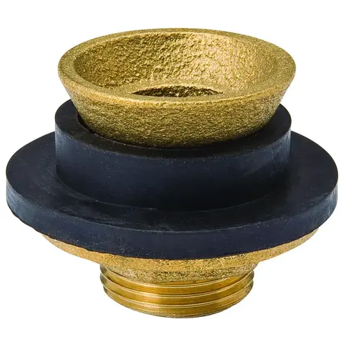 B&K 150-206 Closet Spud, Brass/Rubber