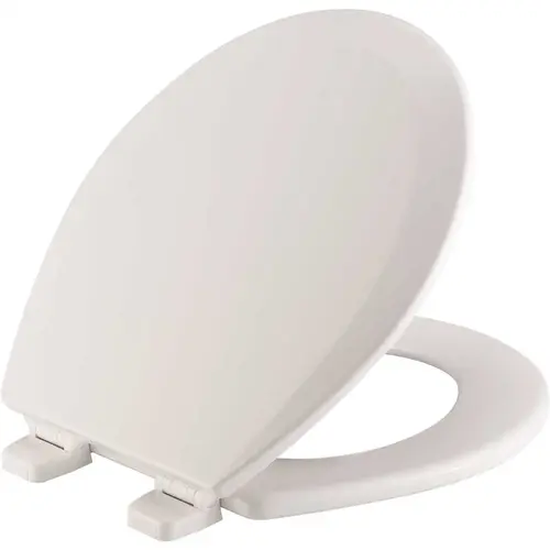 BEMIS 500TTT 000 Round Closed Front Toilet Seat in White