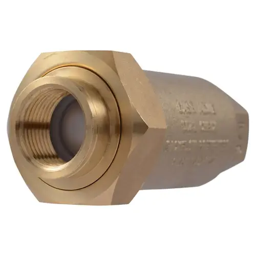 Cash Acme BF13434 Check Valve Back Flow Preventer BF-1 Series 3/4" FPT T X 3/4" S FPT Brass