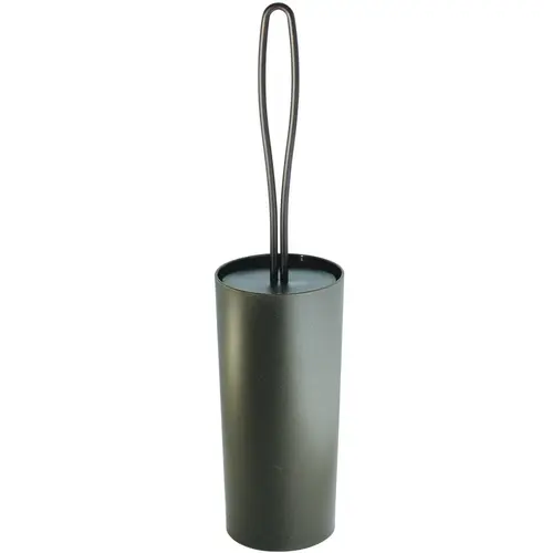 iDesign 98920 York Toilet Bowl Brush, Polypropylene Bristle, Bronze Bristle, 42 cm OAL