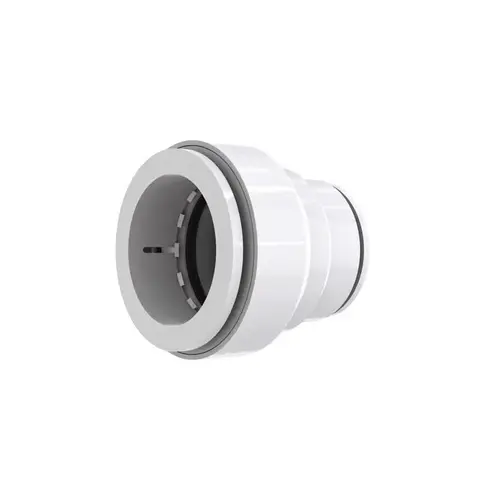 Keeney 96IPK Trap Adapter insta plumb 1-1/4" D Plastic White