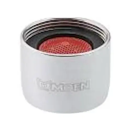 Moen CA3924 Faucet Aerator, 15/16-27 Female, Chrome Plated, 1.5 gpm