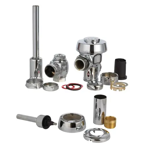 Sloan 3082653 Urinal Flush Valve Regal Silver Polished Chrome Brass Polished Chrome