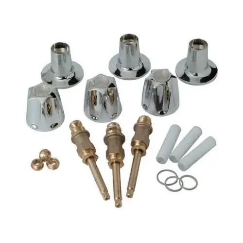 BrassCraft SK0273 Tub & Shower Faucet Rebuild Kit For Price Pfister Verve-Current Style, Chrome
