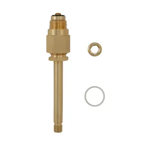Danco 17310B Faucet Stem, Brass, 5.07 in L, For: Central Brass Two Handle Model 968 Series Bath Faucets