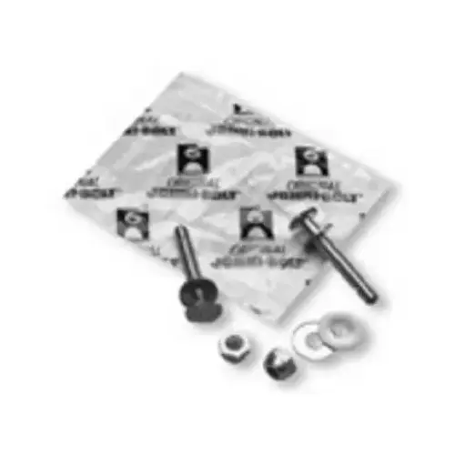 HERCULES 90124 Closet Bolts Johni-Bolts Brass For Water closets to flanges