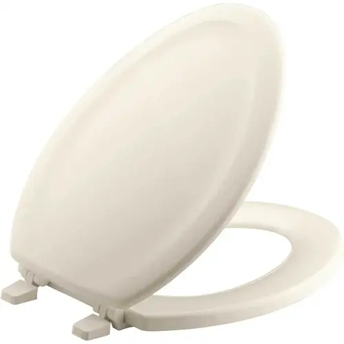 Kohler K-4647-96 Stonewood Elongated Closed Front Toilet Seat in Biscuit