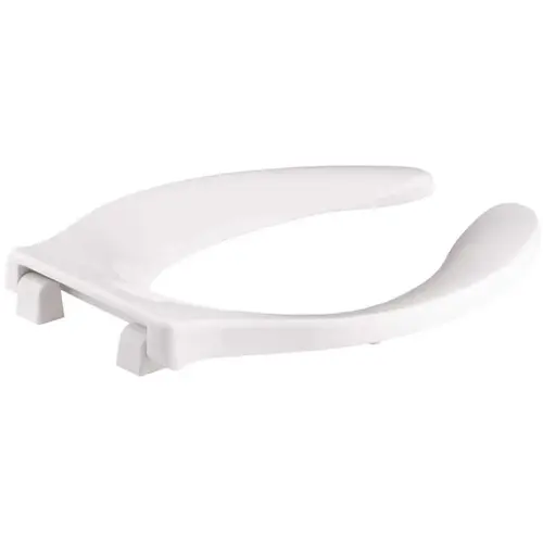 Kohler K-4731-GC-0 Stronghold Elongated Open Front Toilet Seat in White