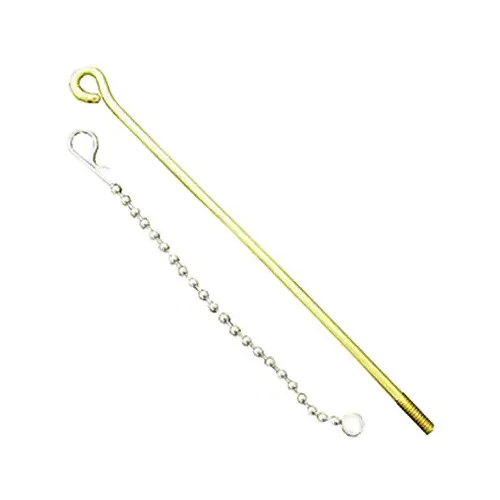LARSEN SUPPLY CO., INC. 04-3527 Toilet Tank Ball Lift Wire & Chain, Solid Brass