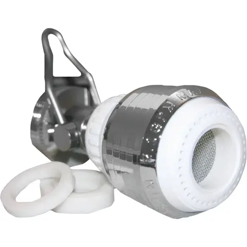 Lasco 09-9925 1.5 GPM Swivel Spray Aerator with Shut-Off