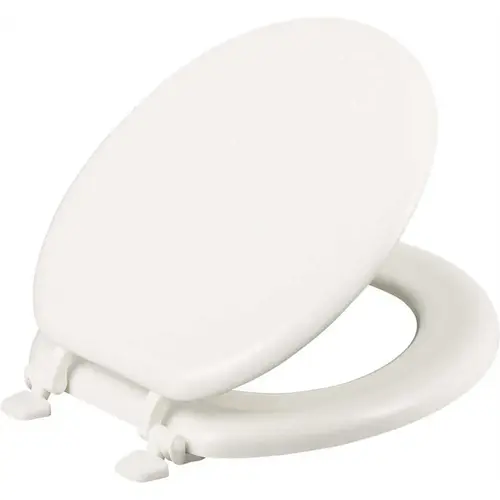 MAINTENANCE WAREHOUSE 568501 Wood Round Toilet Seat